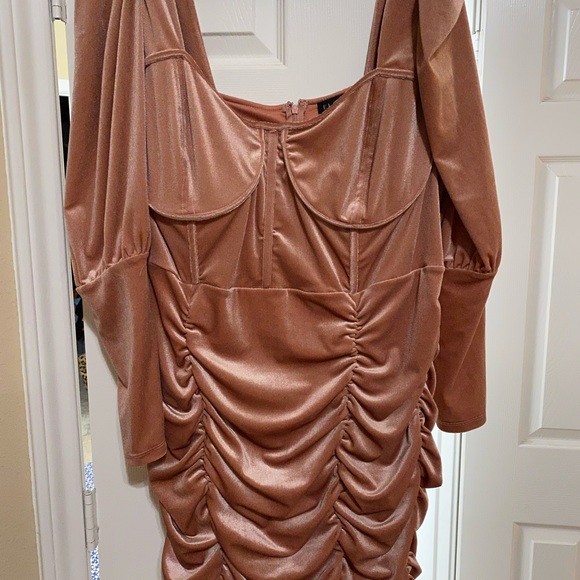 Eloquii Bustier Velvet Dress - Picture 2 of 2